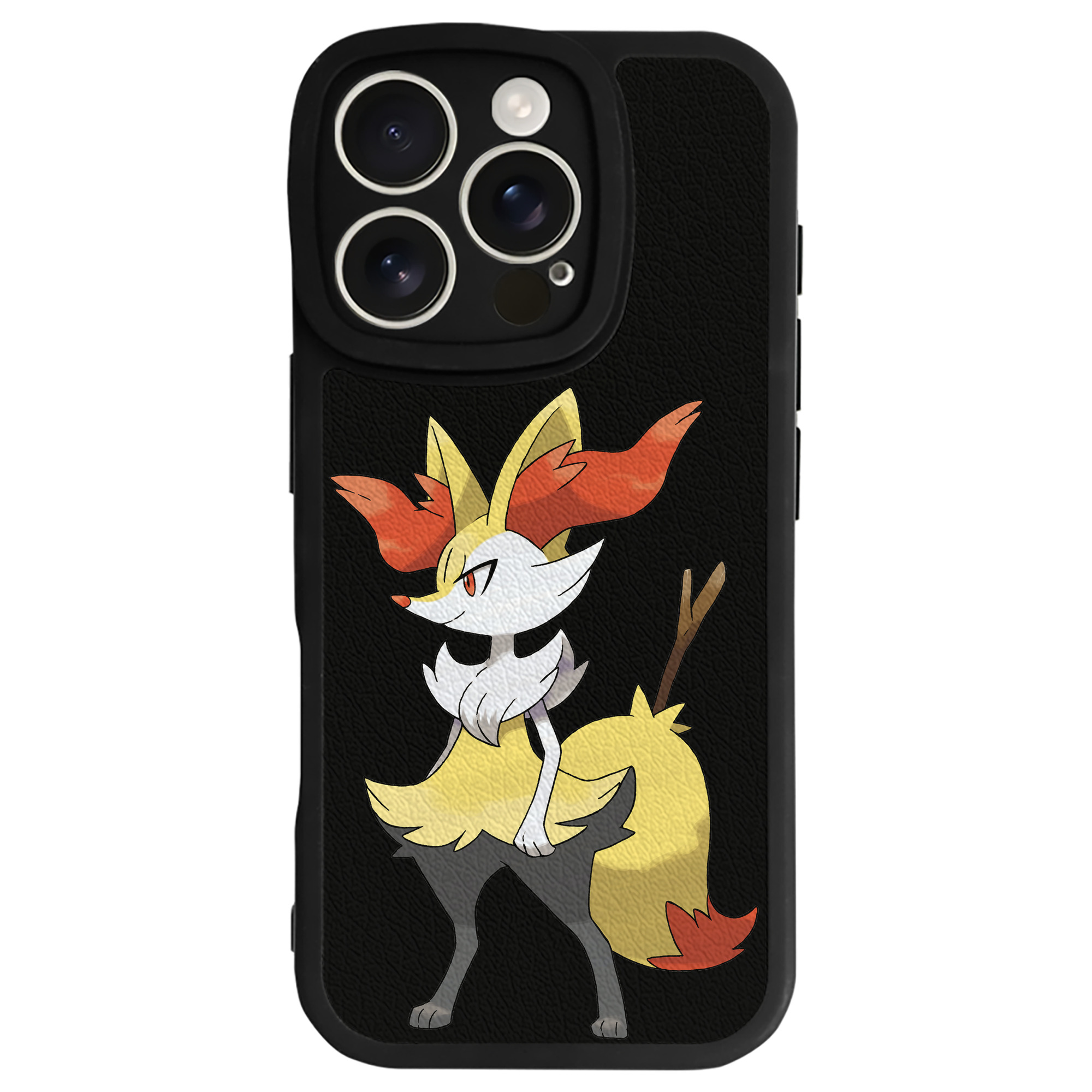 （画像用） ポケットモンスター Pokémon 【iPhone 16シリーズ対応】シリコンスマホケース（レザー調） 材質：シリコン